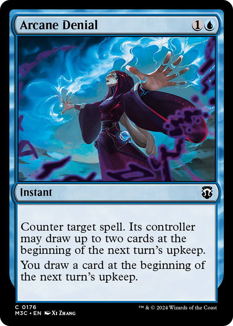 Arcane Denial (Ripple Foil) [Modern Horizons 3 Commander] | GnG Games