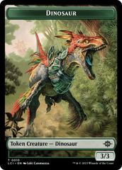 Map // Dinosaur (0010) Double-Sided Token [The Lost Caverns of Ixalan Tokens] | GnG Games