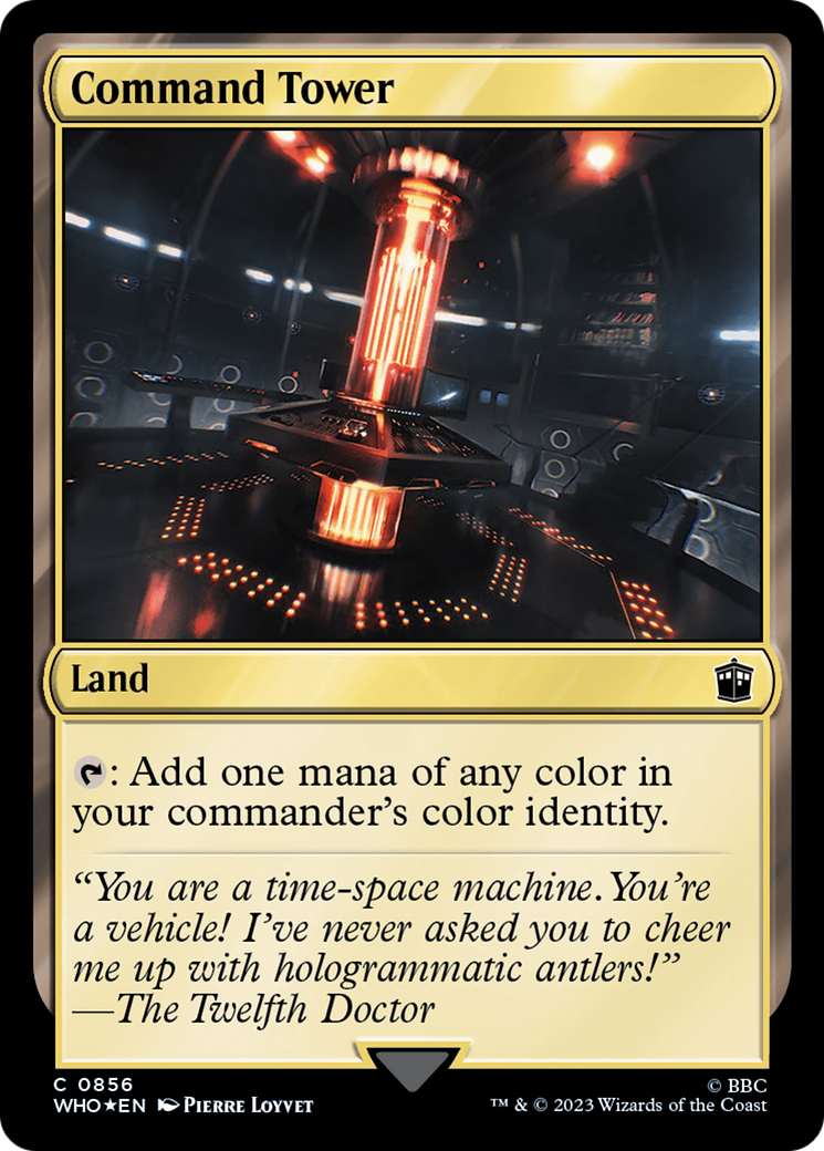 Command Tower (0856) (Surge Foil) [Doctor Who] | GnG Games