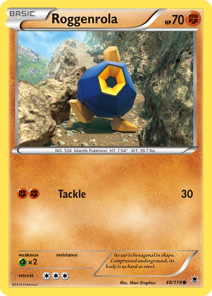 Roggenrola (48/119) [XY: Phantom Forces] | GnG Games