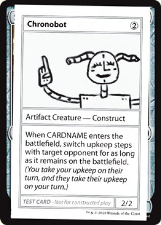 Chronobot (2021 Edition) [Mystery Booster Playtest Cards] | GnG Games