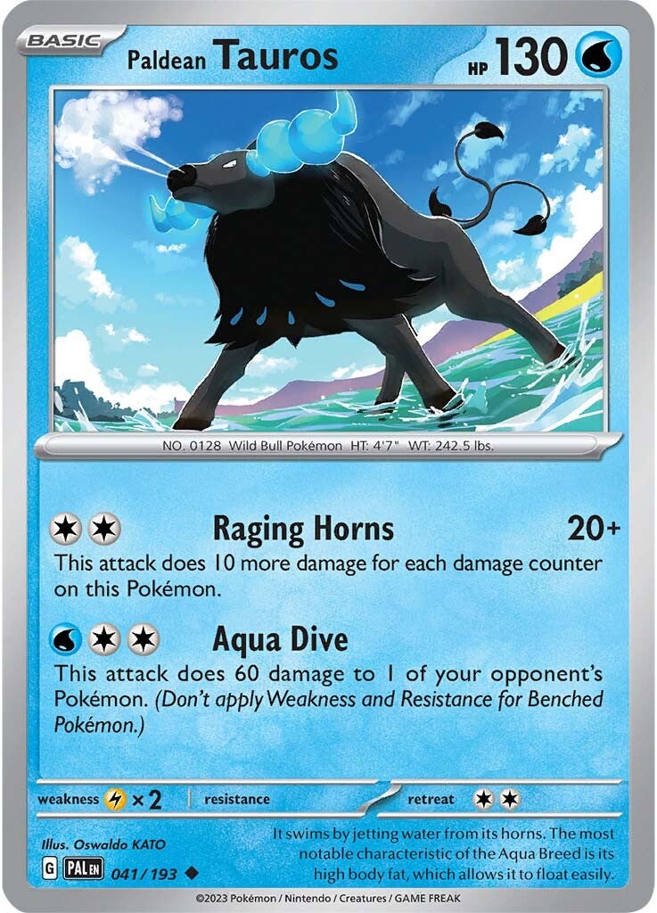 Paldean Tauros (041/193) [Scarlet & Violet: Paldea Evolved] | GnG Games