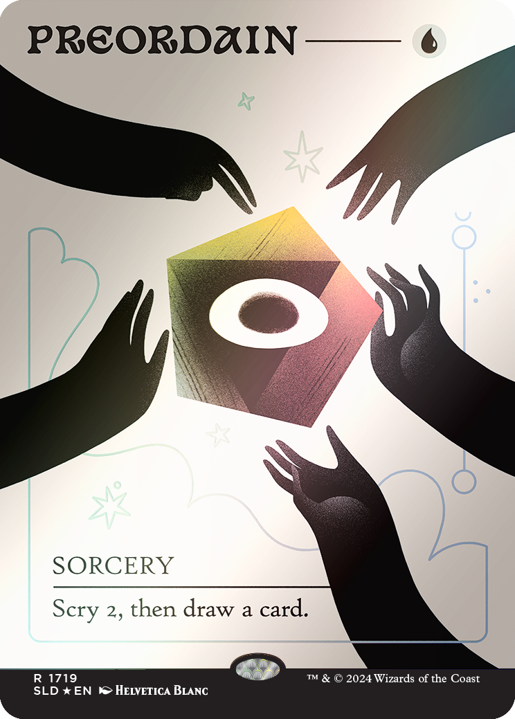 Preordain (1719) (Rainbow Foil) [Secret Lair Drop Series] | GnG Games