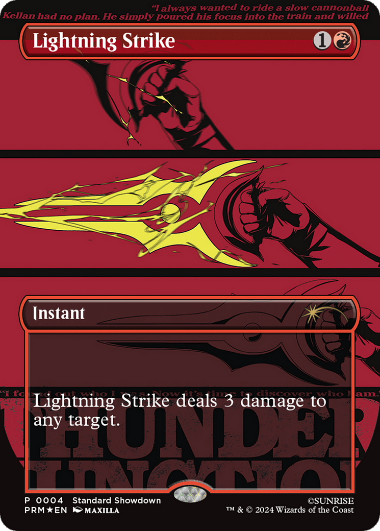 Lightning Strike [Standard Showdown Promos] | GnG Games