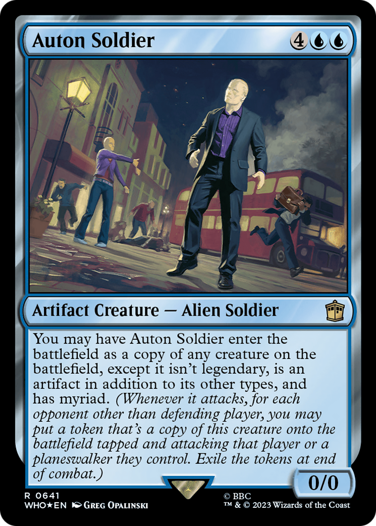 Auton Soldier (Surge Foil) [Doctor Who] | GnG Games