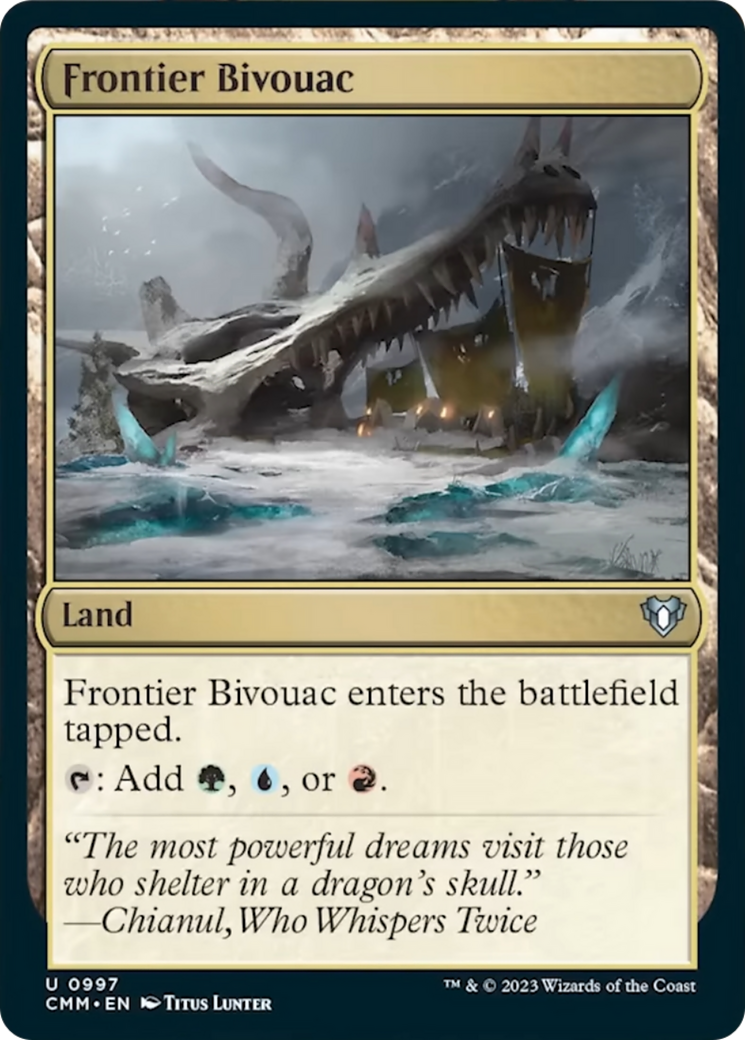 Frontier Bivouac [Commander Masters] | GnG Games