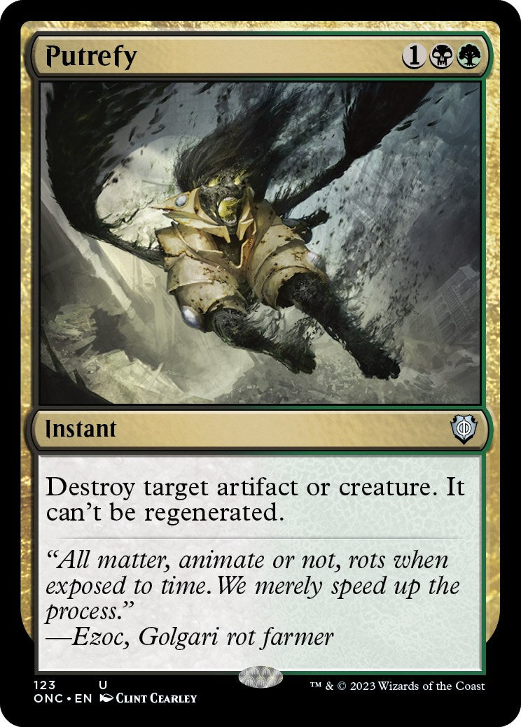 Putrefy [Phyrexia: All Will Be One Commander] | GnG Games