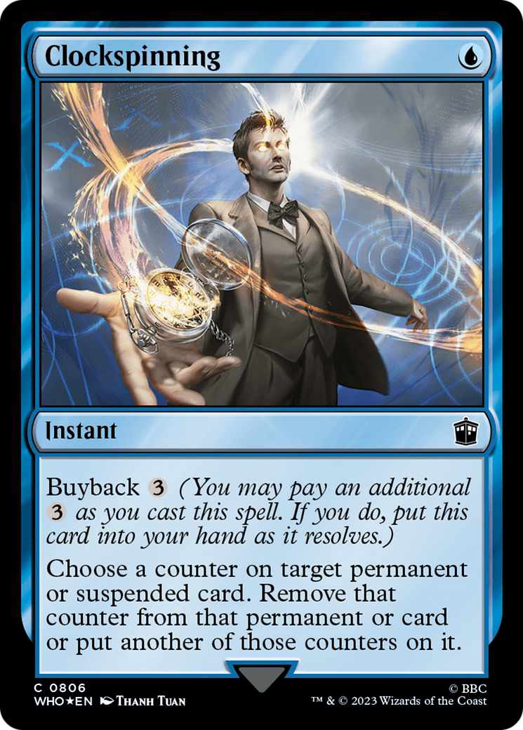 Clockspinning (Surge Foil) [Doctor Who] | GnG Games