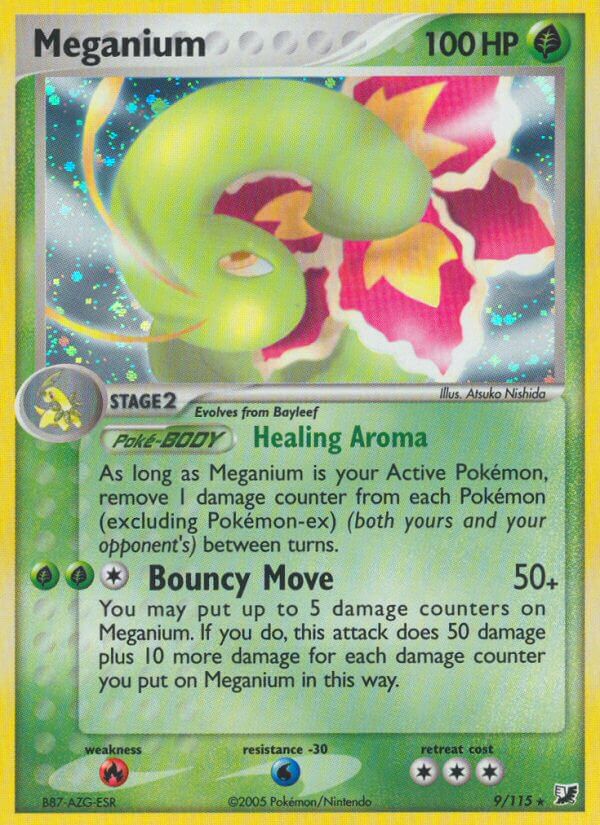 Meganium (9/115) (Theme Deck Exclusive) [EX: Unseen Forces] | GnG Games