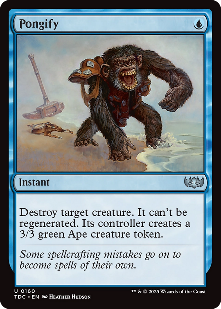 Pongify [Tarkir: Dragonstorm Commander] | GnG Games