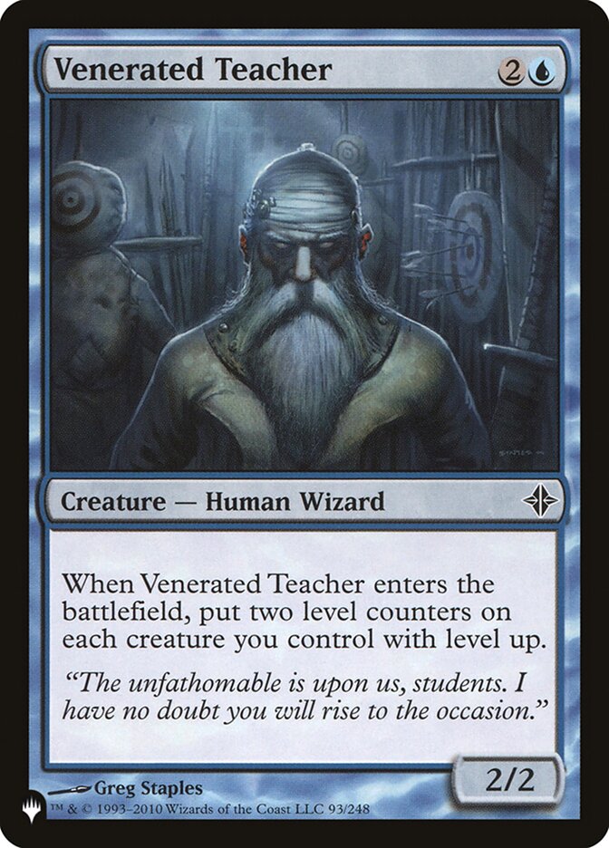 Venerated Teacher [The List] | GnG Games