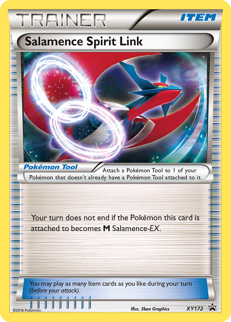 Salamence Spirit Link (XY172) [XY: Black Star Promos] | GnG Games