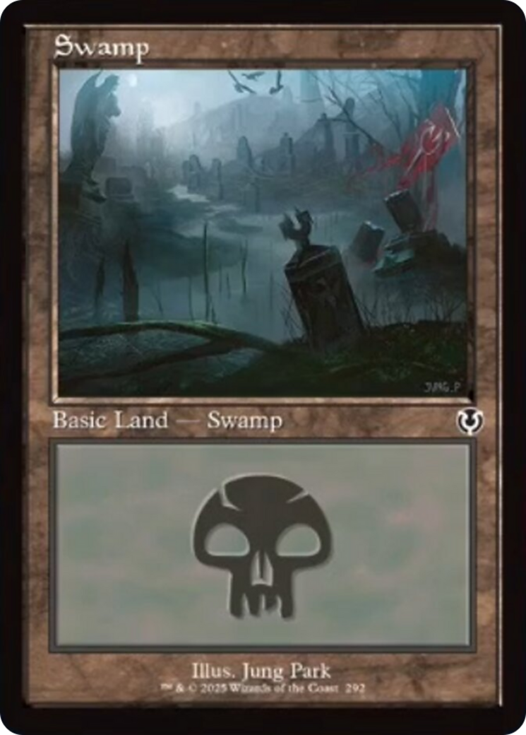 Swamp (292) (Retro Frame) [Innistrad Remastered] | GnG Games