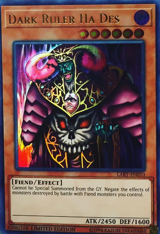 Dark Ruler Ha Des [LART-EN010] Ultra Rare | GnG Games