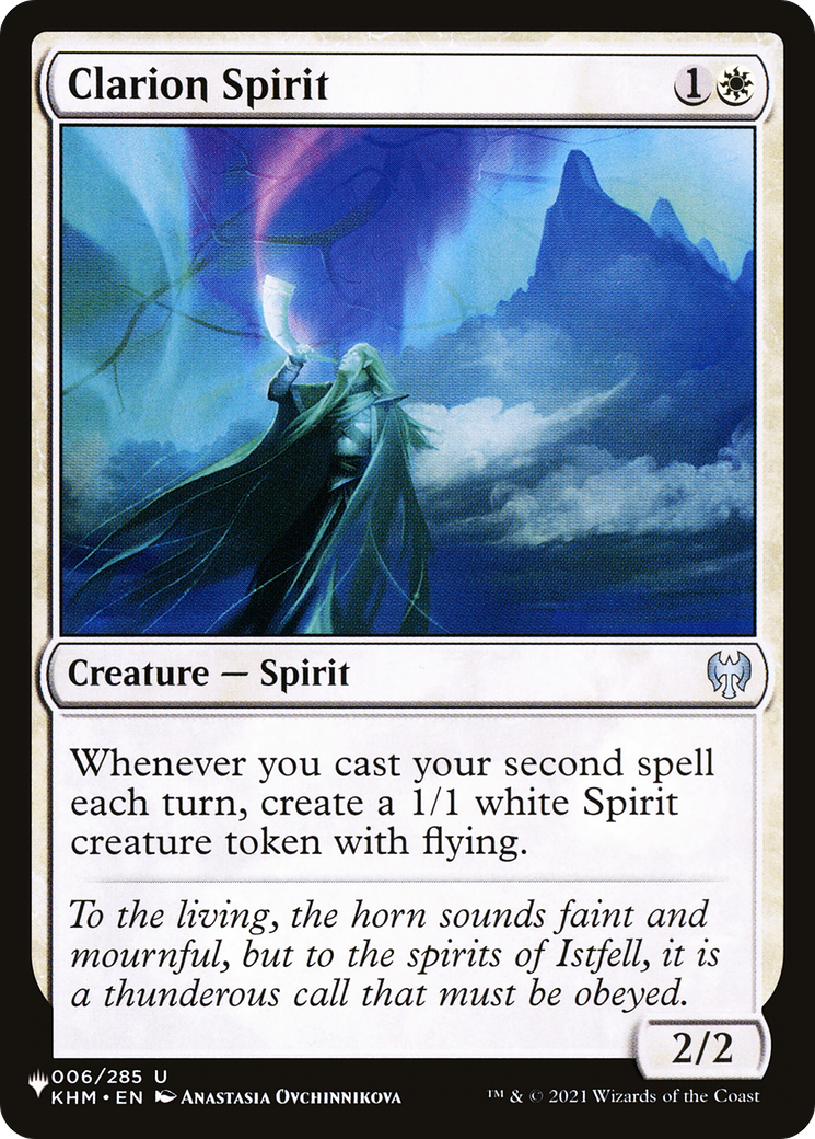 Clarion Spirit [The List] | GnG Games