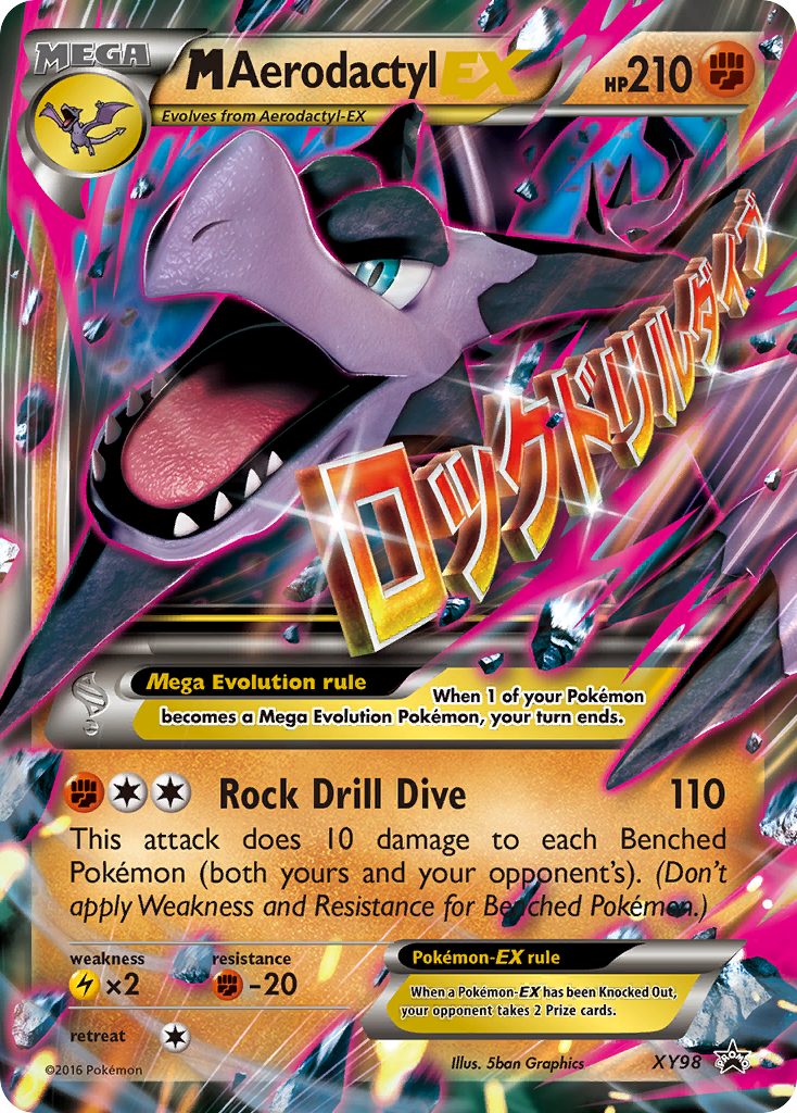 M Aerodactyl EX (XY98) [XY: Black Star Promos] | GnG Games