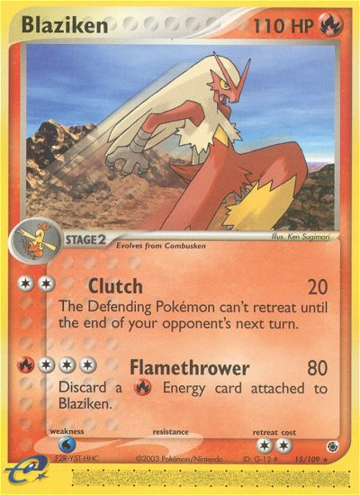 Blaziken (15/109) [EX: Ruby & Sapphire] | GnG Games