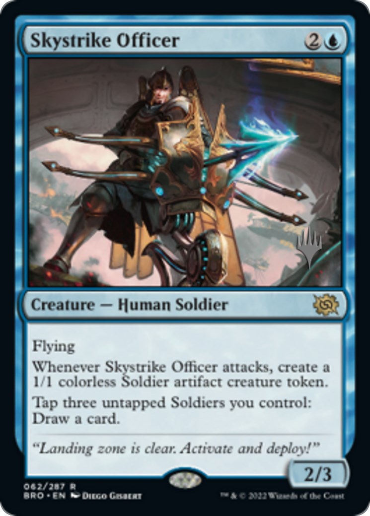 Skystrike Officer (Promo Pack) [The Brothers' War Promos] | GnG Games