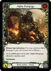 Alpha Rampage [U-WTR006] (Welcome to Rathe Unlimited)  Unlimited Rainbow Foil | GnG Games