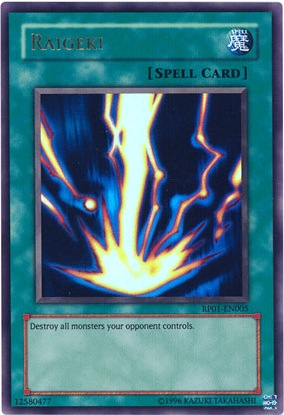 Raigeki [RP01-EN005] Ultra Rare | GnG Games