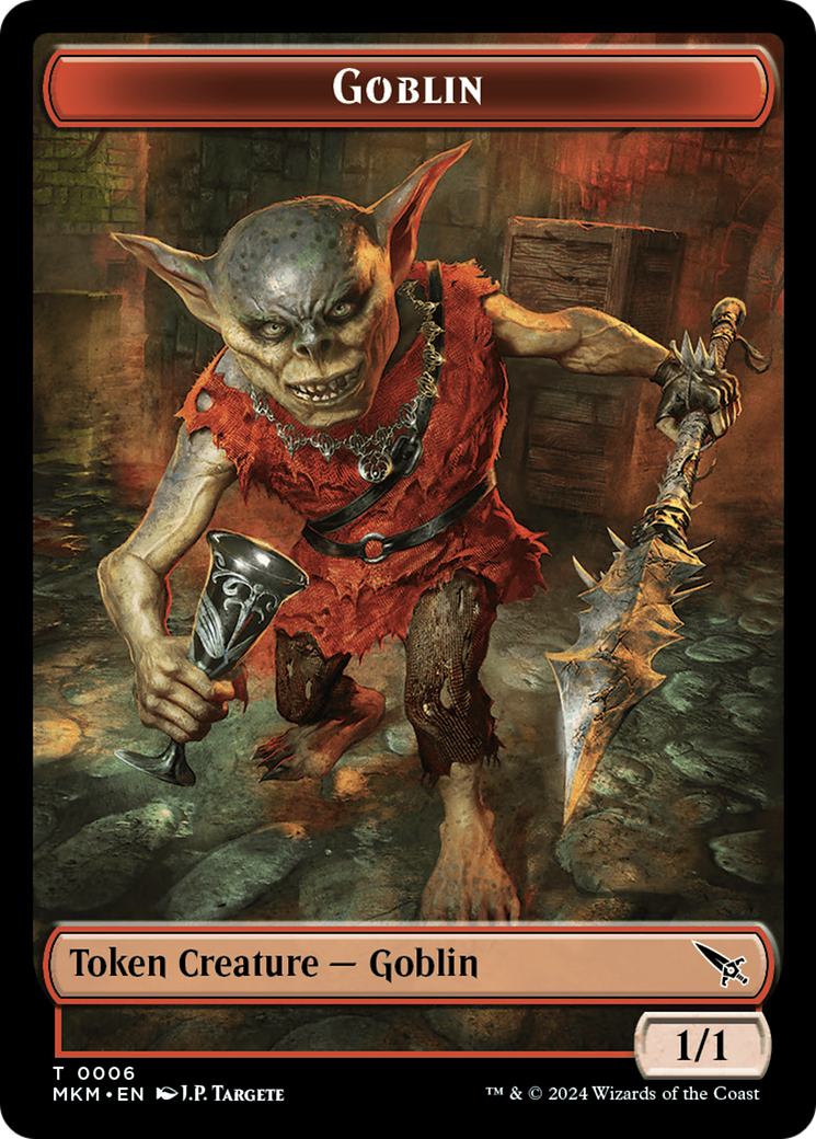 Goblin Token [Murders at Karlov Manor Tokens] | GnG Games