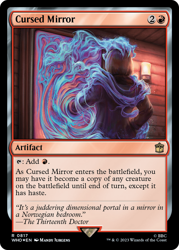 Cursed Mirror (Surge Foil) [Doctor Who] | GnG Games