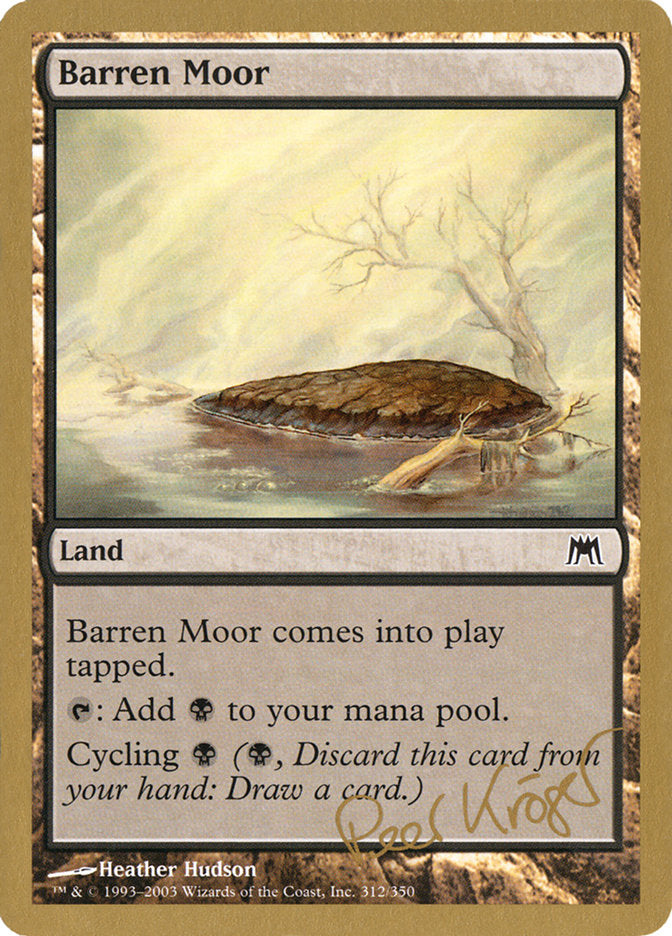 Barren Moor (Peer Kroger) [World Championship Decks 2003] | GnG Games