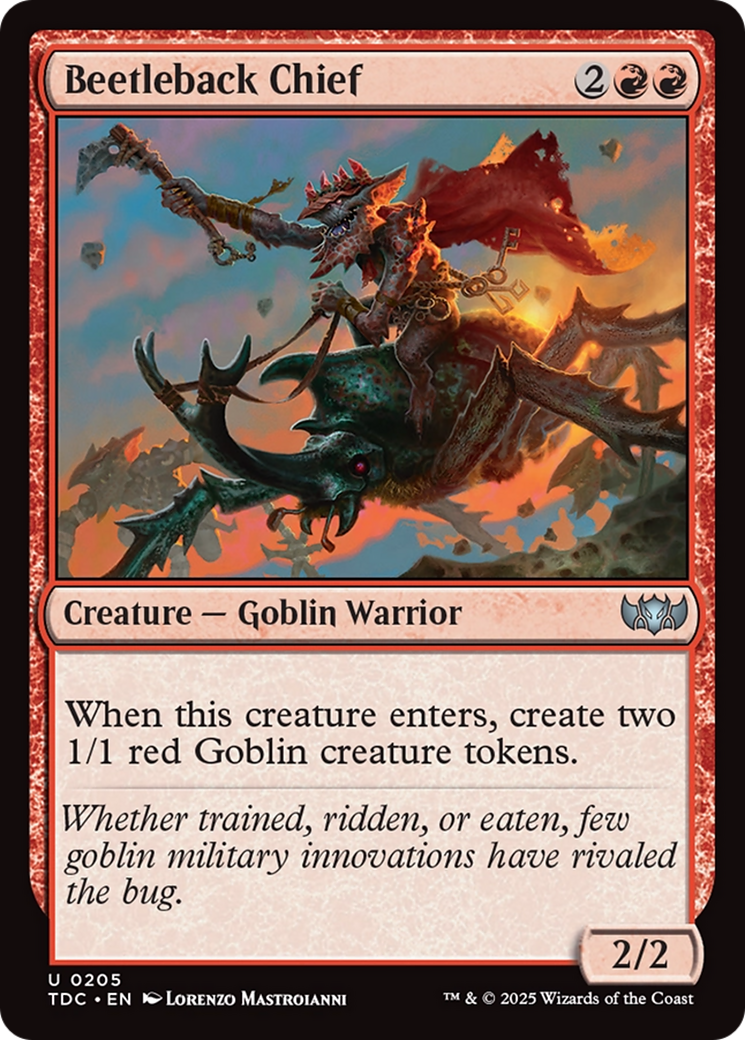 Beetleback Chief [Tarkir: Dragonstorm Commander] | GnG Games