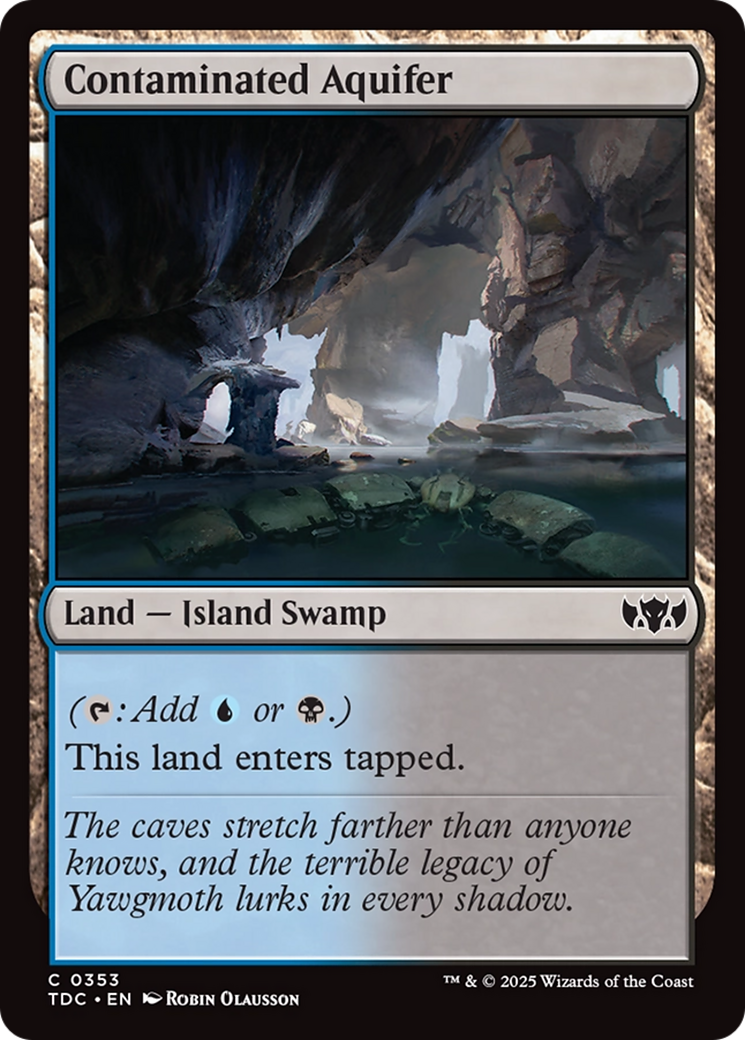 Contaminated Aquifer [Tarkir: Dragonstorm Commander] | GnG Games