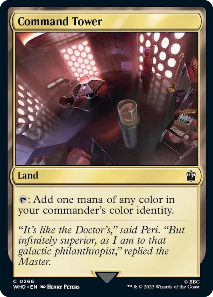Command Tower (0266) [Doctor Who] | GnG Games