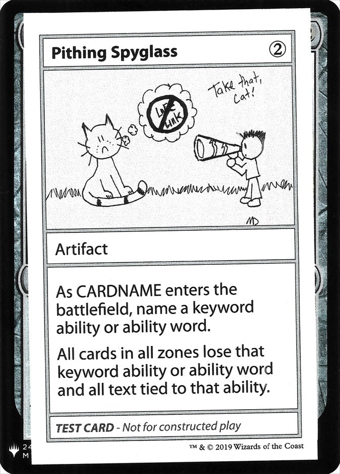 Pithing Spyglass [Mystery Booster Playtest Cards] | GnG Games