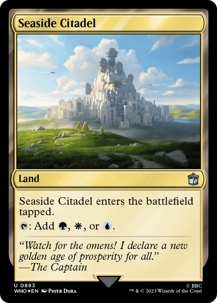 Seaside Citadel (Surge Foil) [Doctor Who] | GnG Games