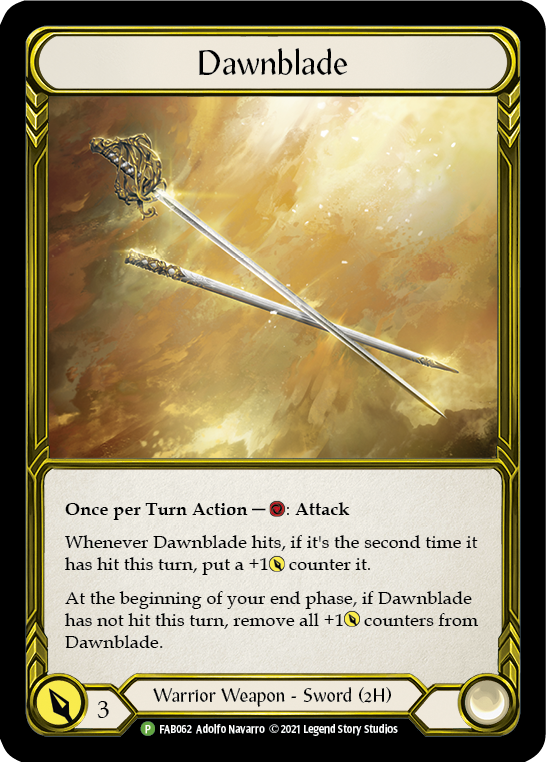 Dawnblade (Golden) [FAB062] (Promo)  Cold Foil | GnG Games