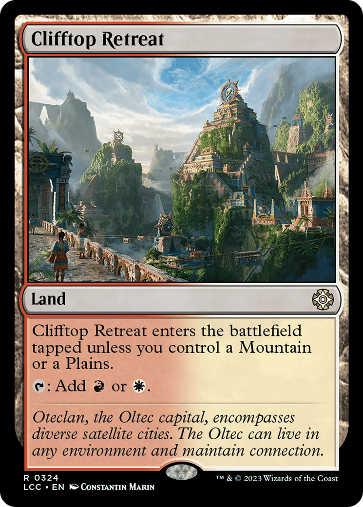 Clifftop Retreat [The Lost Caverns of Ixalan Commander] | GnG Games