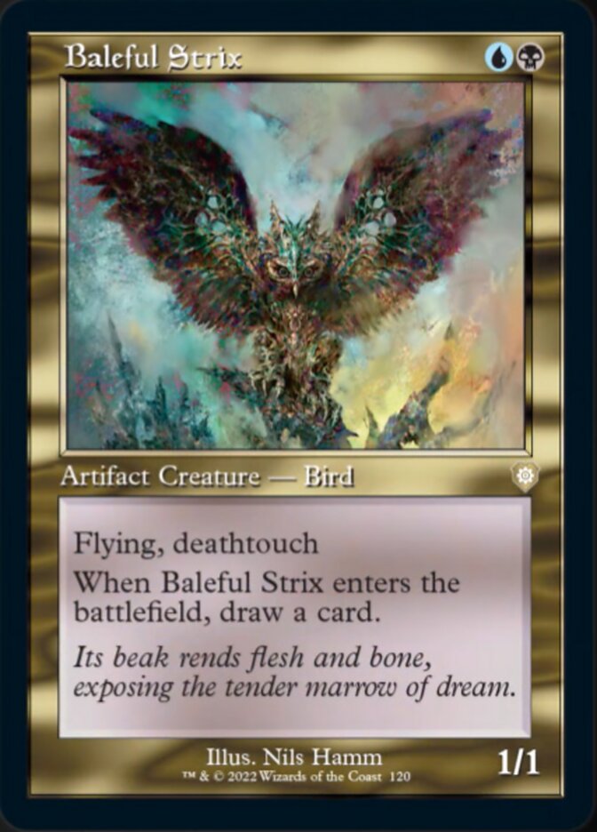 Baleful Strix (Retro) [The Brothers' War Commander] | GnG Games