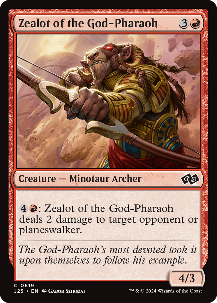 Zealot of the God-Pharaoh [Foundations Jumpstart] | GnG Games