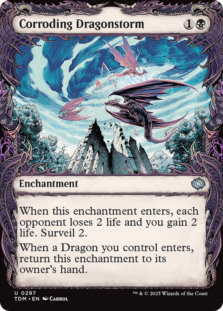 Corroding Dragonstorm (Showcase) [Tarkir: Dragonstorm] | GnG Games