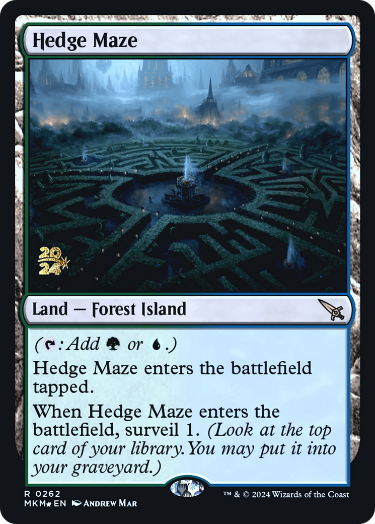 Hedge Maze [Murders at Karlov Manor Prerelease Promos] | GnG Games