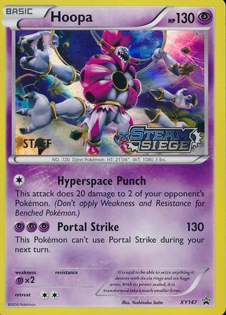 Hoopa (XY147) (Staff) [XY: Black Star Promos] | GnG Games