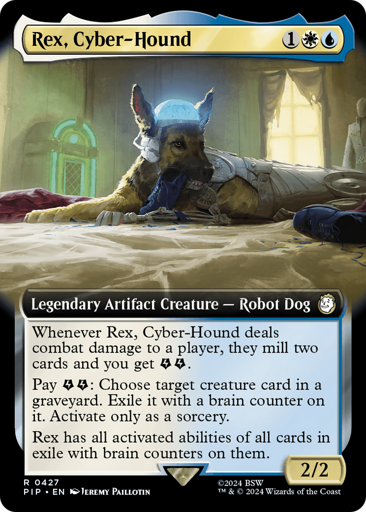 Rex, Cyber-Hound (Extended Art) [Fallout] | GnG Games