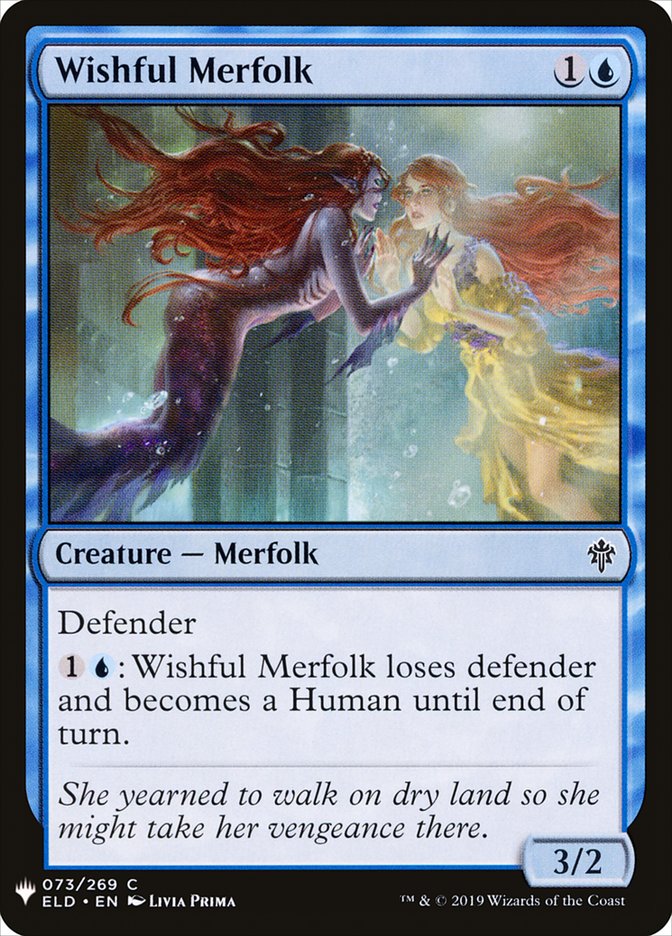 Wishful Merfolk [Mystery Booster] | GnG Games