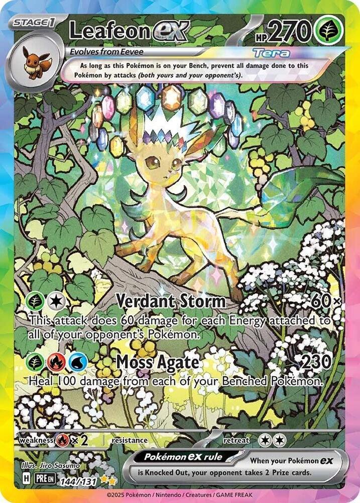 Leafeon ex (144/131) [Scarlet & Violet: Prismatic Evolutions] | GnG Games