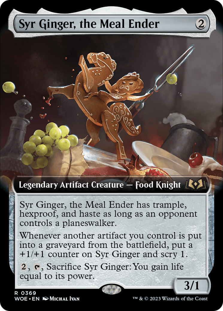 Syr Ginger, the Meal Ender (Extended Art) [Wilds of Eldraine] | GnG Games