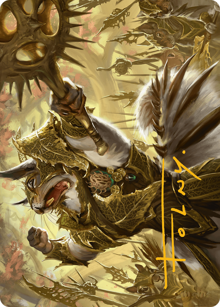 Honored Dreyleader Art Card (Gold-Stamped Signature) [Bloomburrow Art Series] | GnG Games