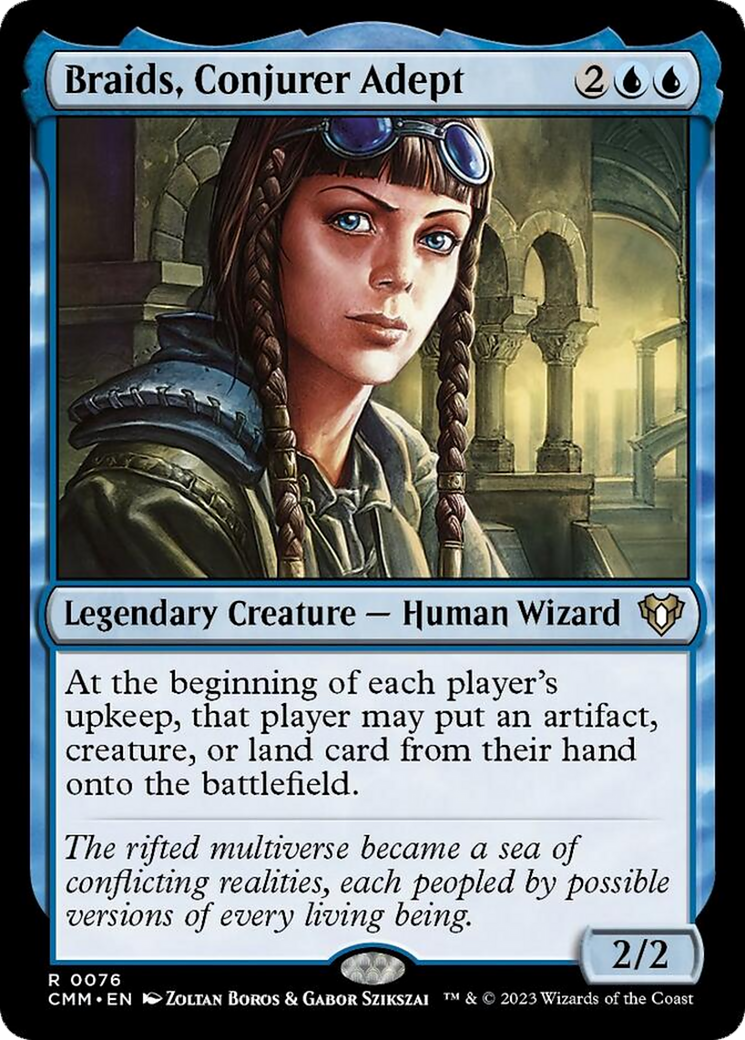 Braids, Conjurer Adept [Commander Masters] | GnG Games