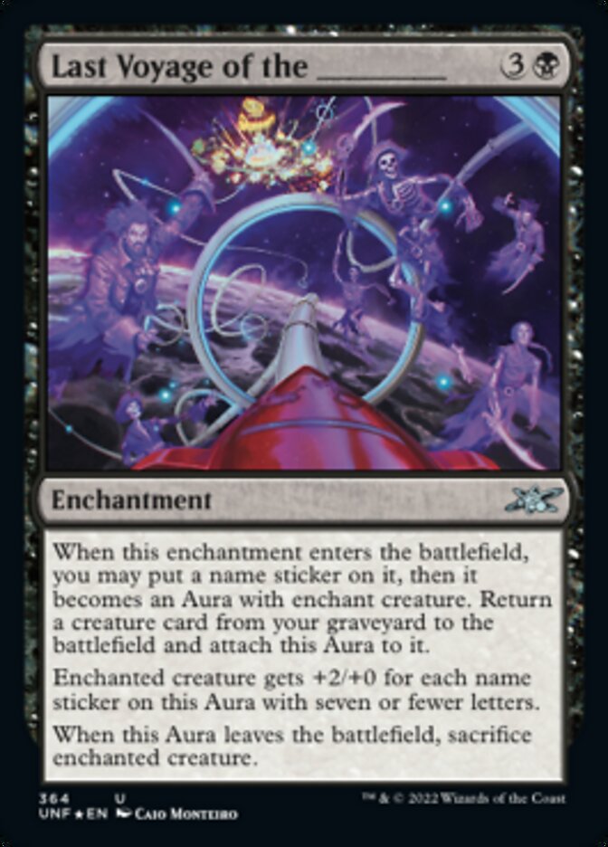 Last Voyage of the _____ (Galaxy Foil) [Unfinity] | GnG Games