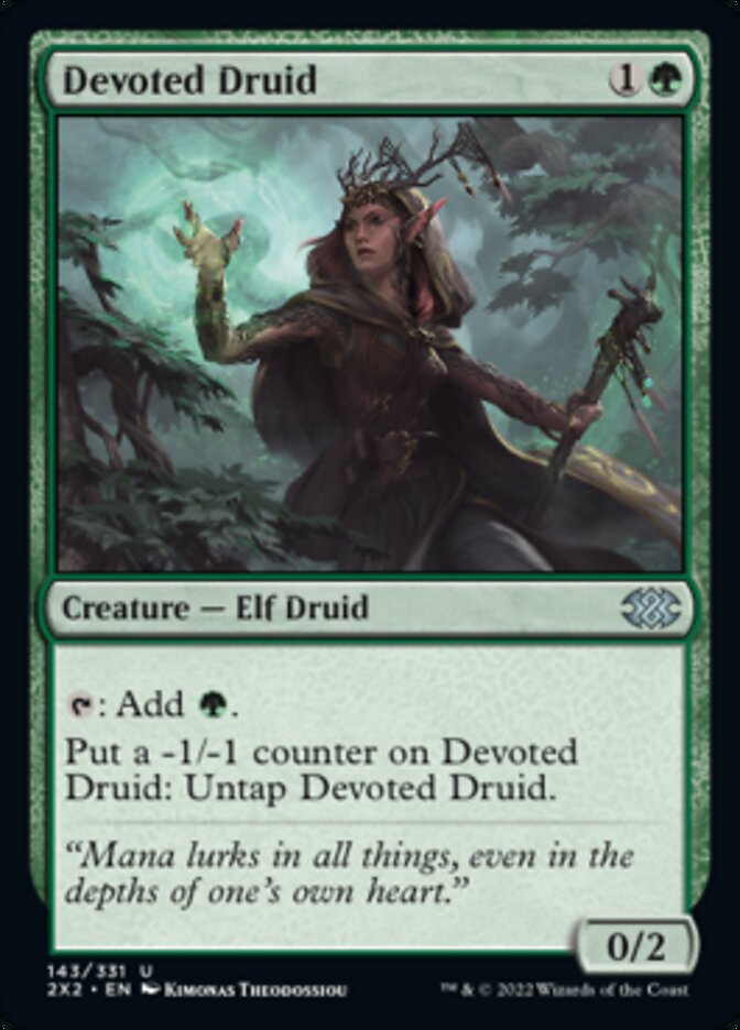 Devoted Druid [Double Masters 2022] | GnG Games