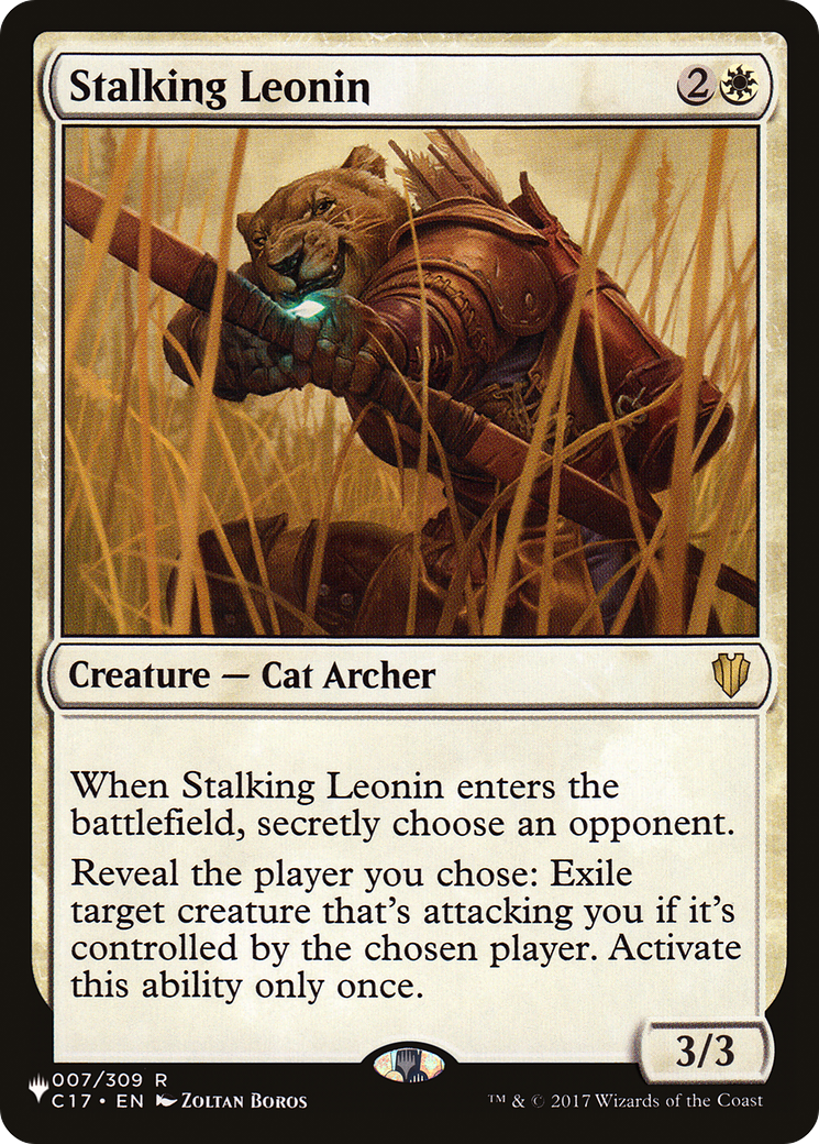 Stalking Leonin [The List] | GnG Games