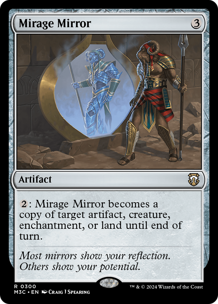 Mirage Mirror (Ripple Foil) [Modern Horizons 3 Commander] | GnG Games