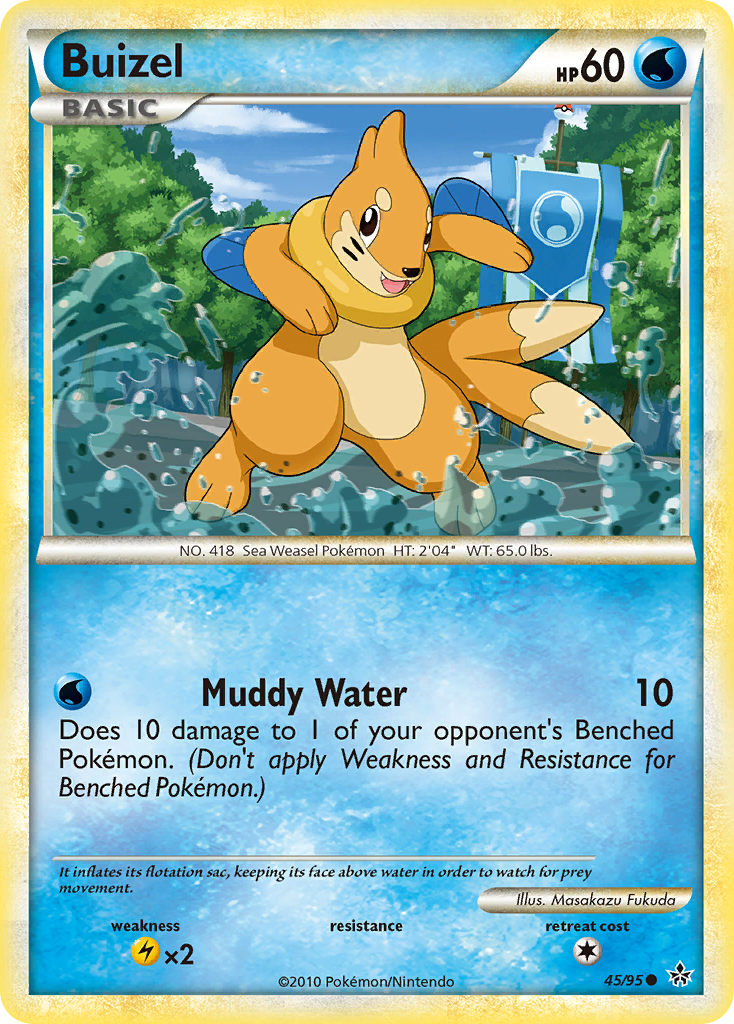 Buizel (45/95) [HeartGold & SoulSilver: Unleashed] | GnG Games